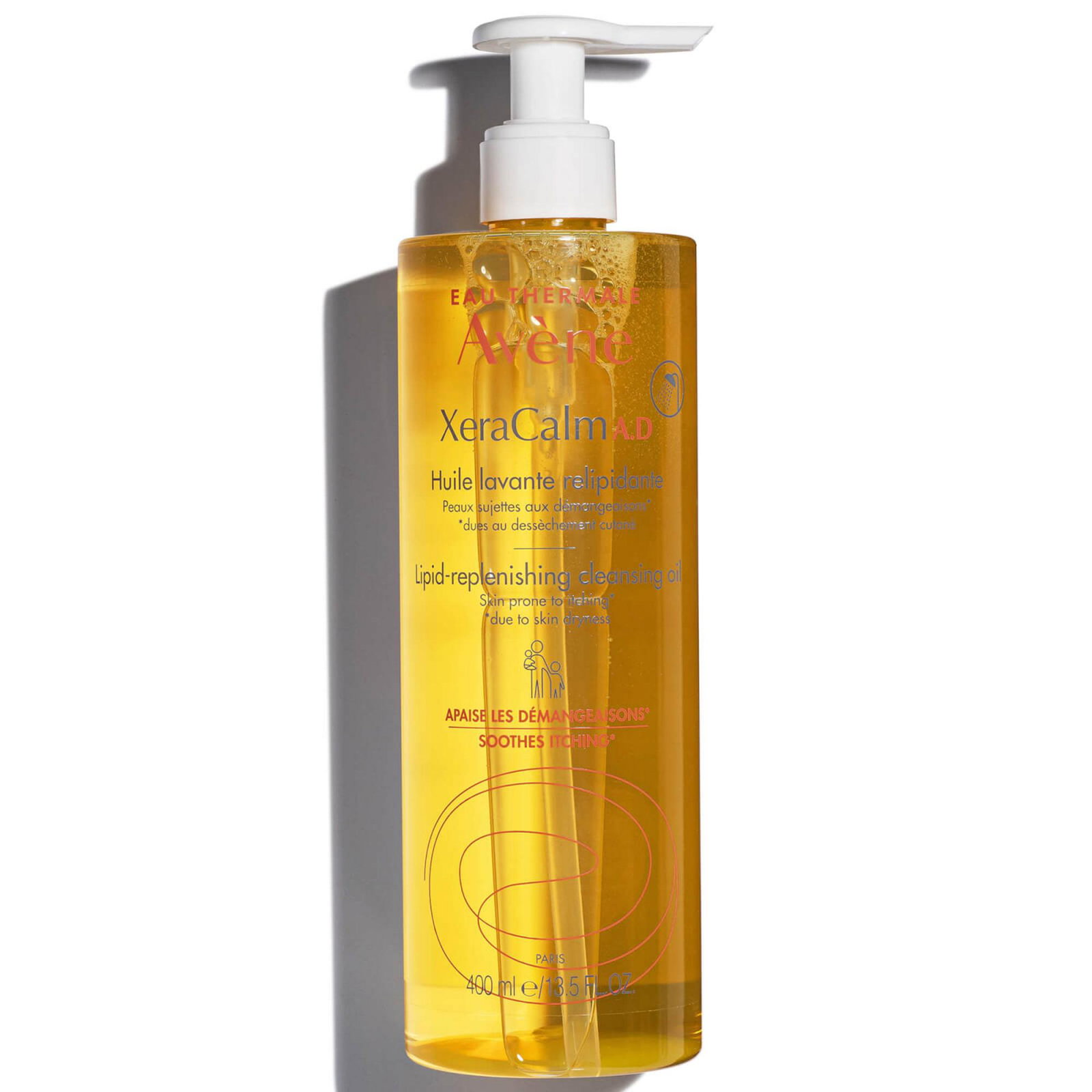 Avene Avene XeraCalm A.D — Липидопопълващо масло за суха кожа, 400 мл 1