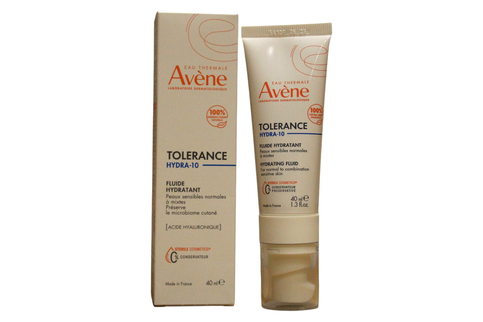 Avene Avene Tolerance Hydra-10 — Хидратиращ флуид, 40 мл 1