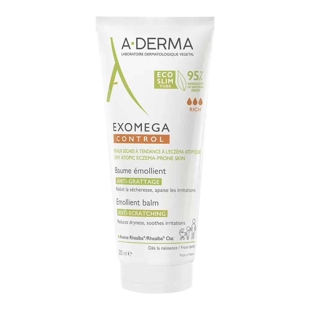 A-Derma A-Derma Exomega Control — Успокояващ и емолиентен балсам за лице, 40 мл 1