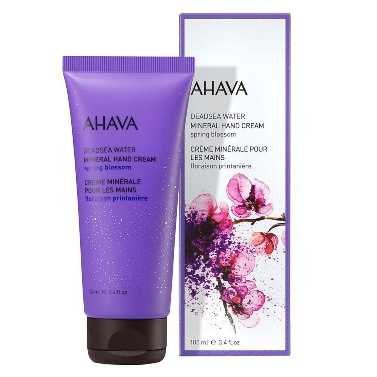Ahava Ahava Deadsea Water Mineral Hydration Floral — Хидратиращ крем за ръце, 100 мл 2