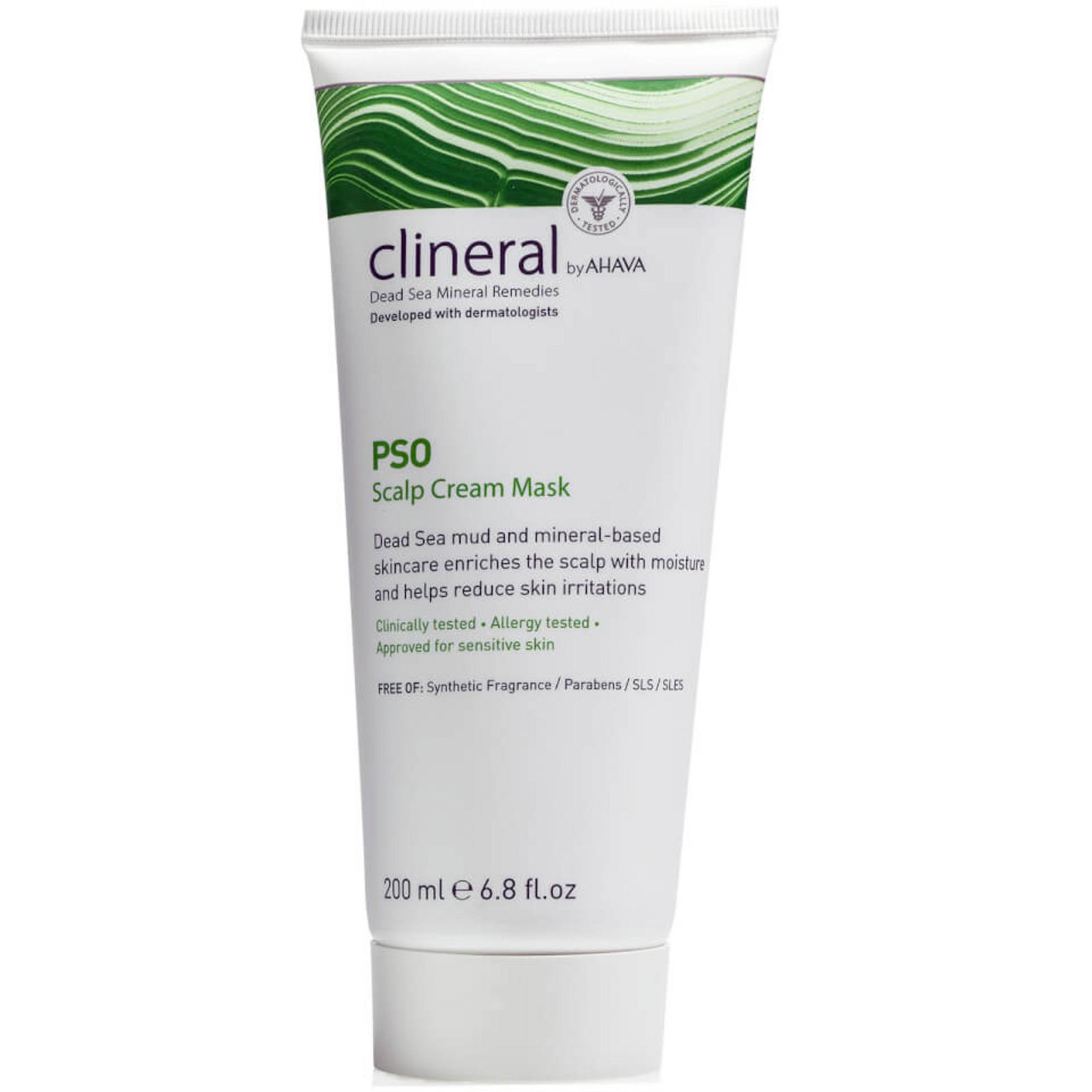 Ahava Ahava Clineral Pso — Успокояваща маска за лице след душ за скалп, 200 мл 1