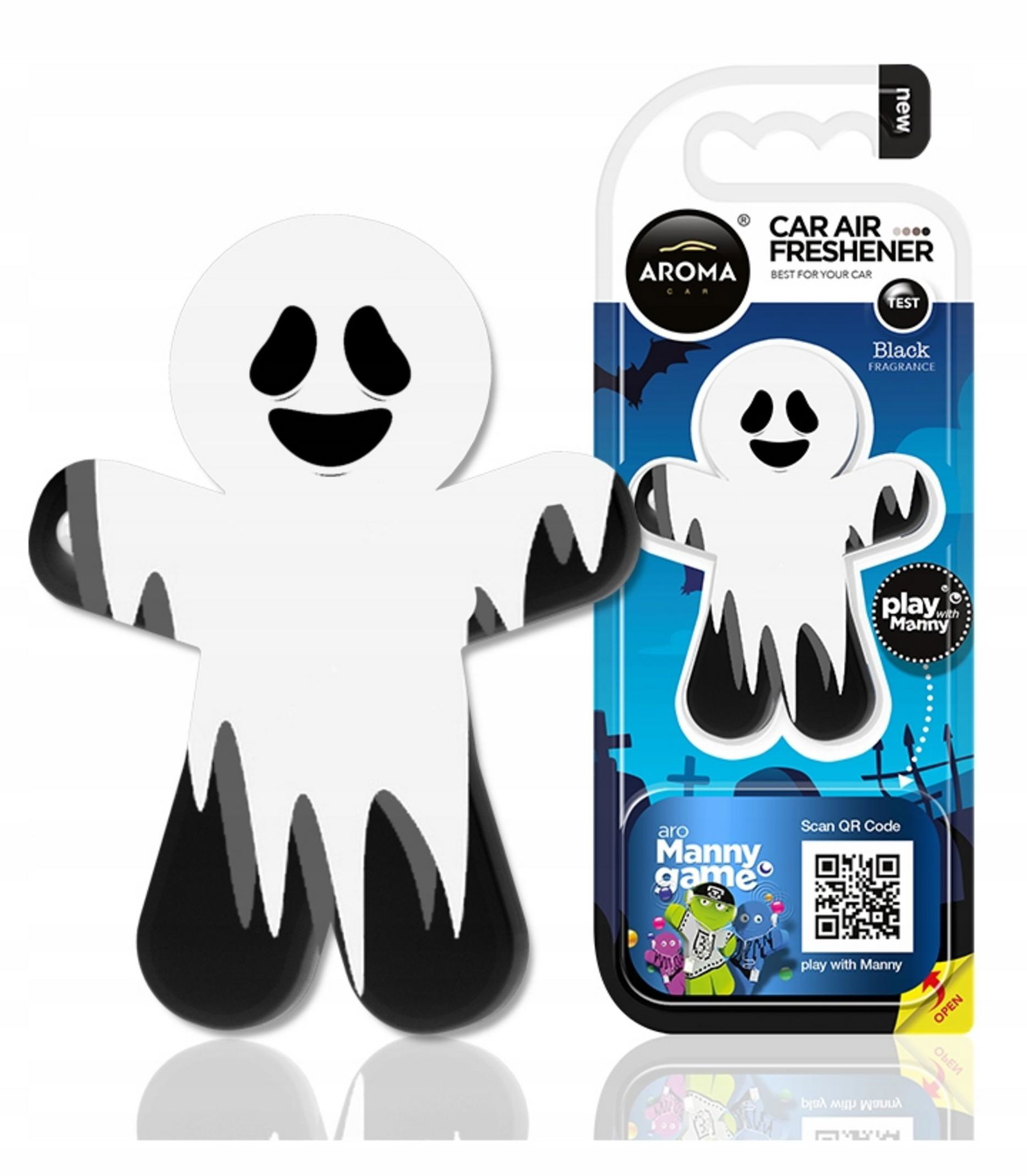 Aroma Car Aroma Car Manny Ghost Black Car — Ароматизатор за въздух 2