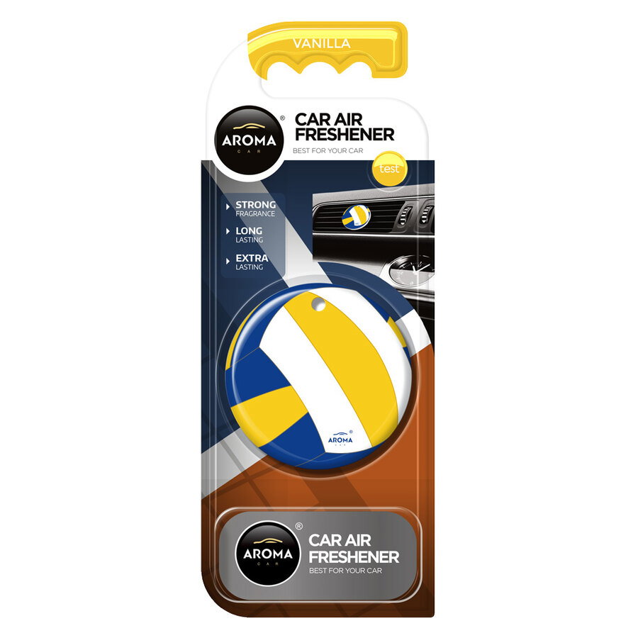 Aroma Car Aroma Car Volley Ball Vanilla Car — Ароматизатор за въздух 1
