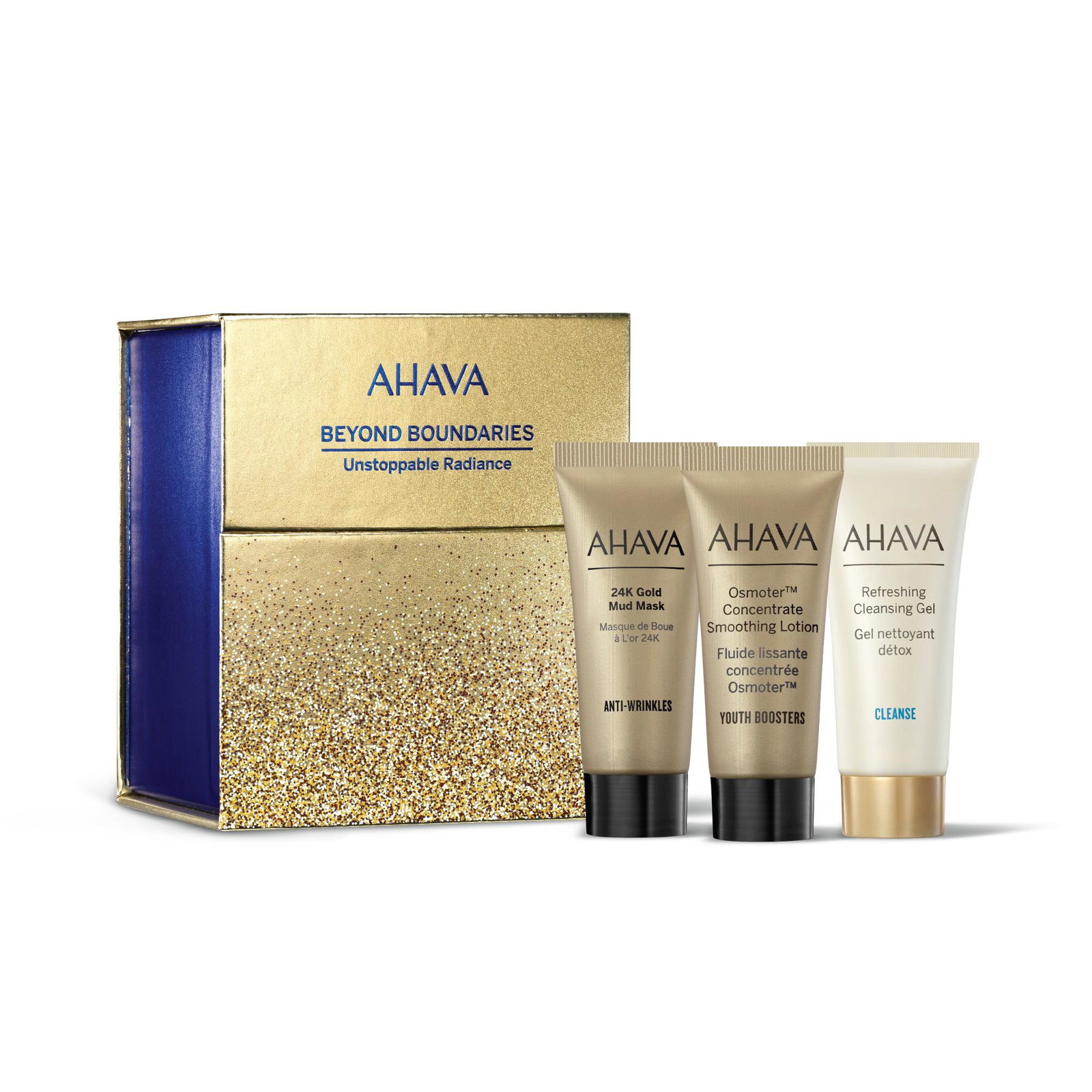 Ahava Ahava Unstoppable Radiance — Изглаждащ, почистващ гел против бръчки, 15 мл КОМПЛЕКТ 2