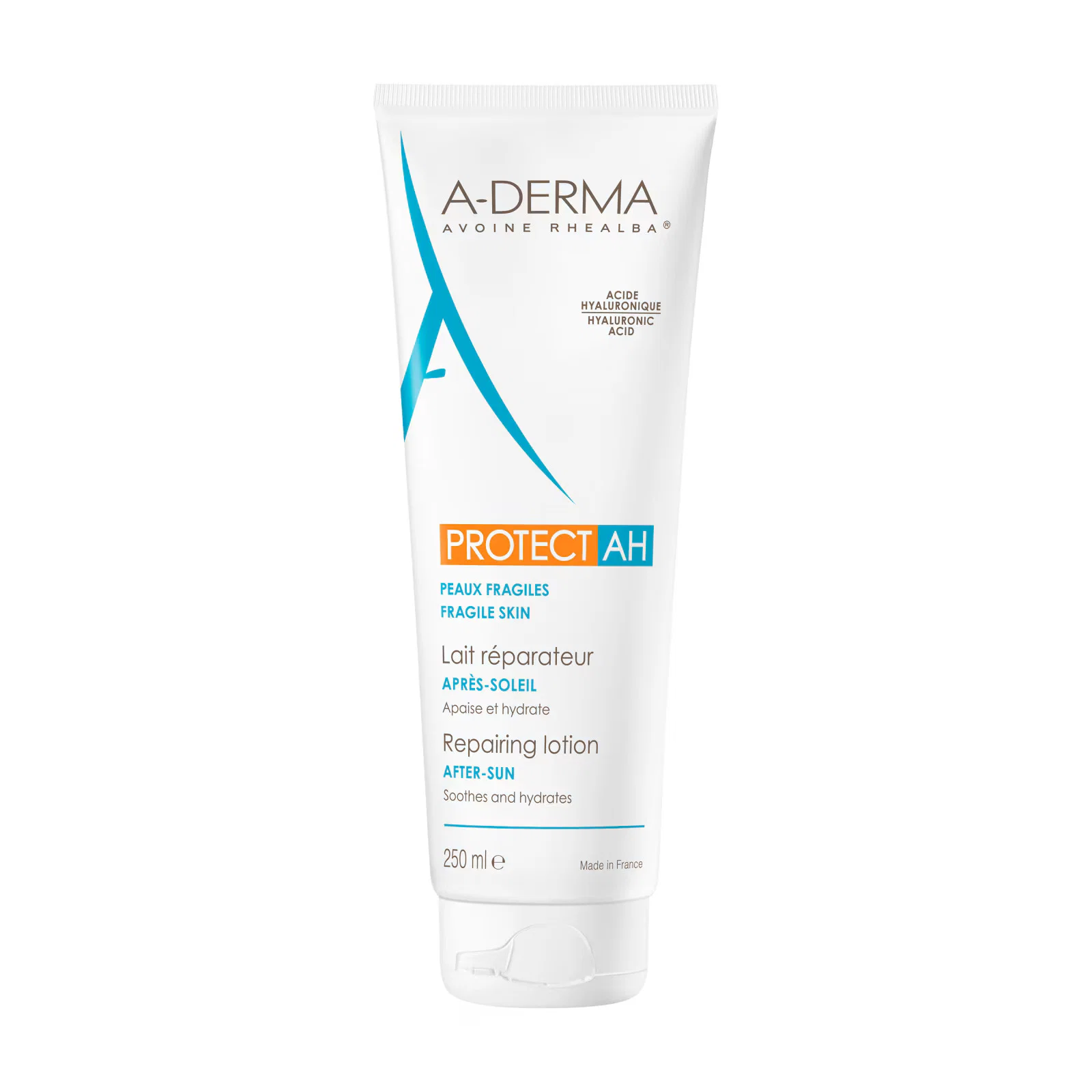 A-Derma A-Derma Protect AH Repairing — Възстановяващо мляко за тяло след слънце, 250 мл 1