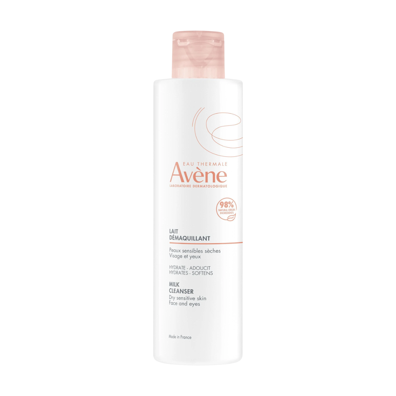 Avene Avene Les Essentiels — Почистващо мляко за лице и очи, 100 мл 1