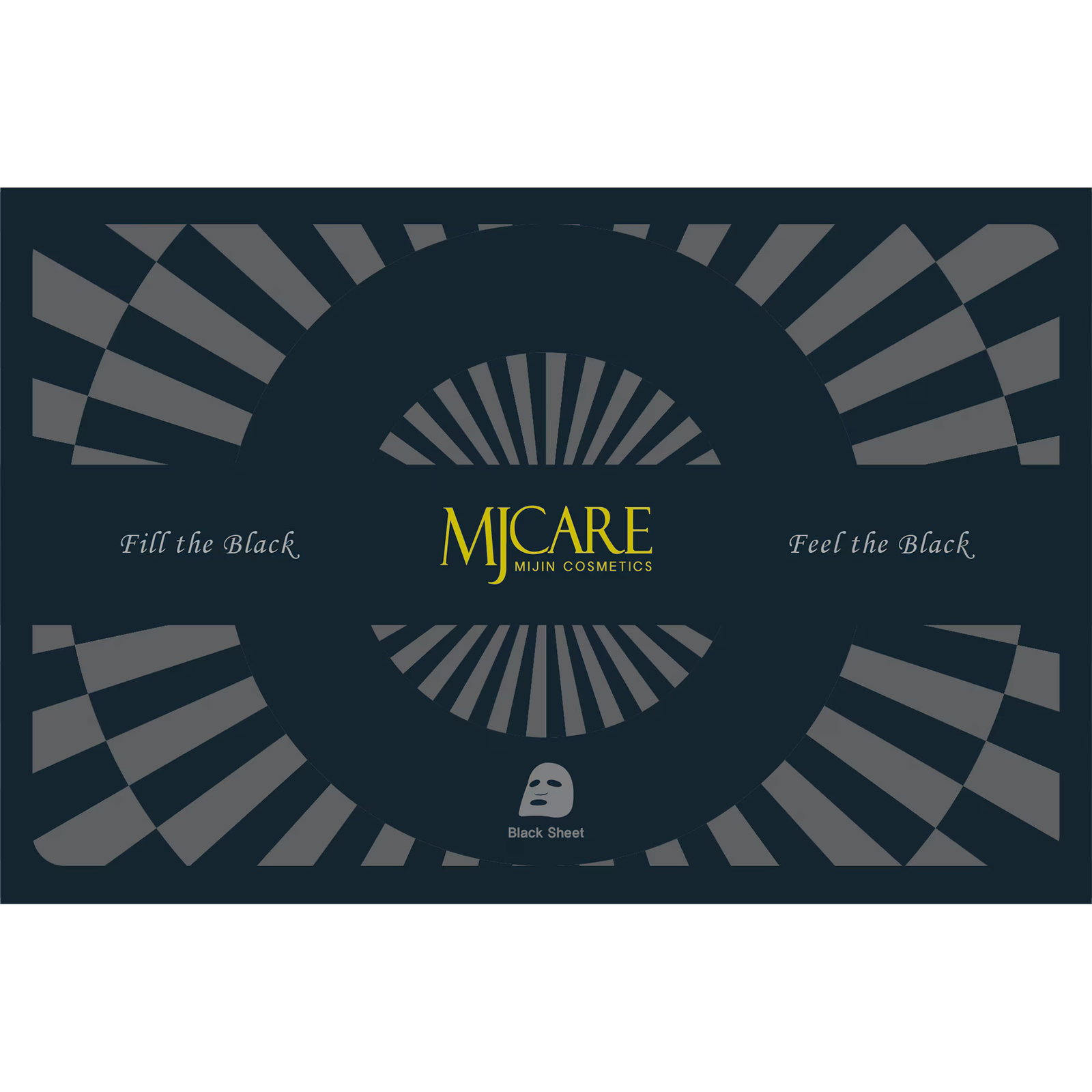 Mijin Mijin Mjcare Charcoal Eliminates Impurities — Дълбоко почистваща платнена маска за лице, 25 мл 1
