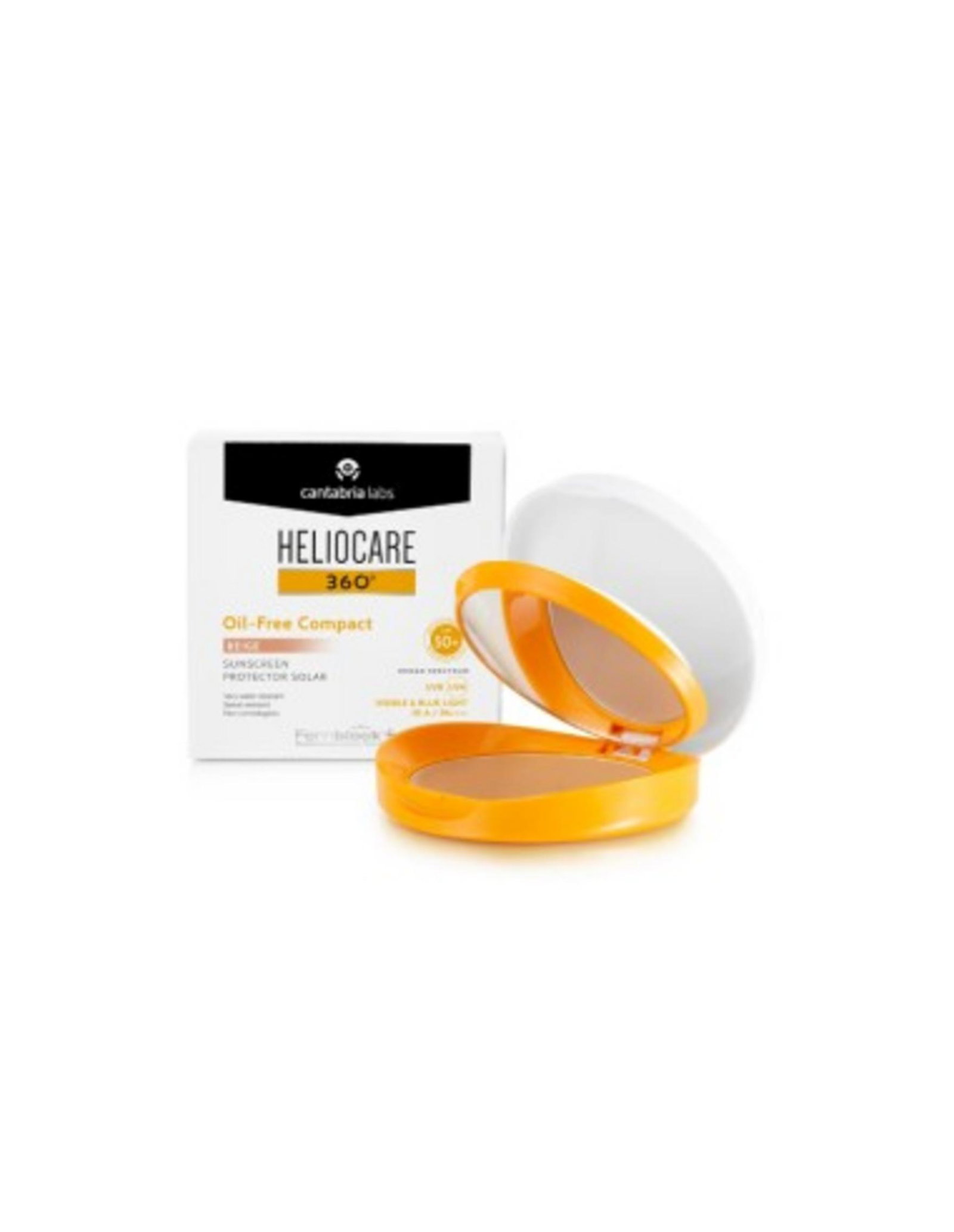 Cantabria Labs Cantabria Labs Heliocare 360º Color — Матираща, безмаслена, цветна компактна пудра с UV защита, 10 г 3