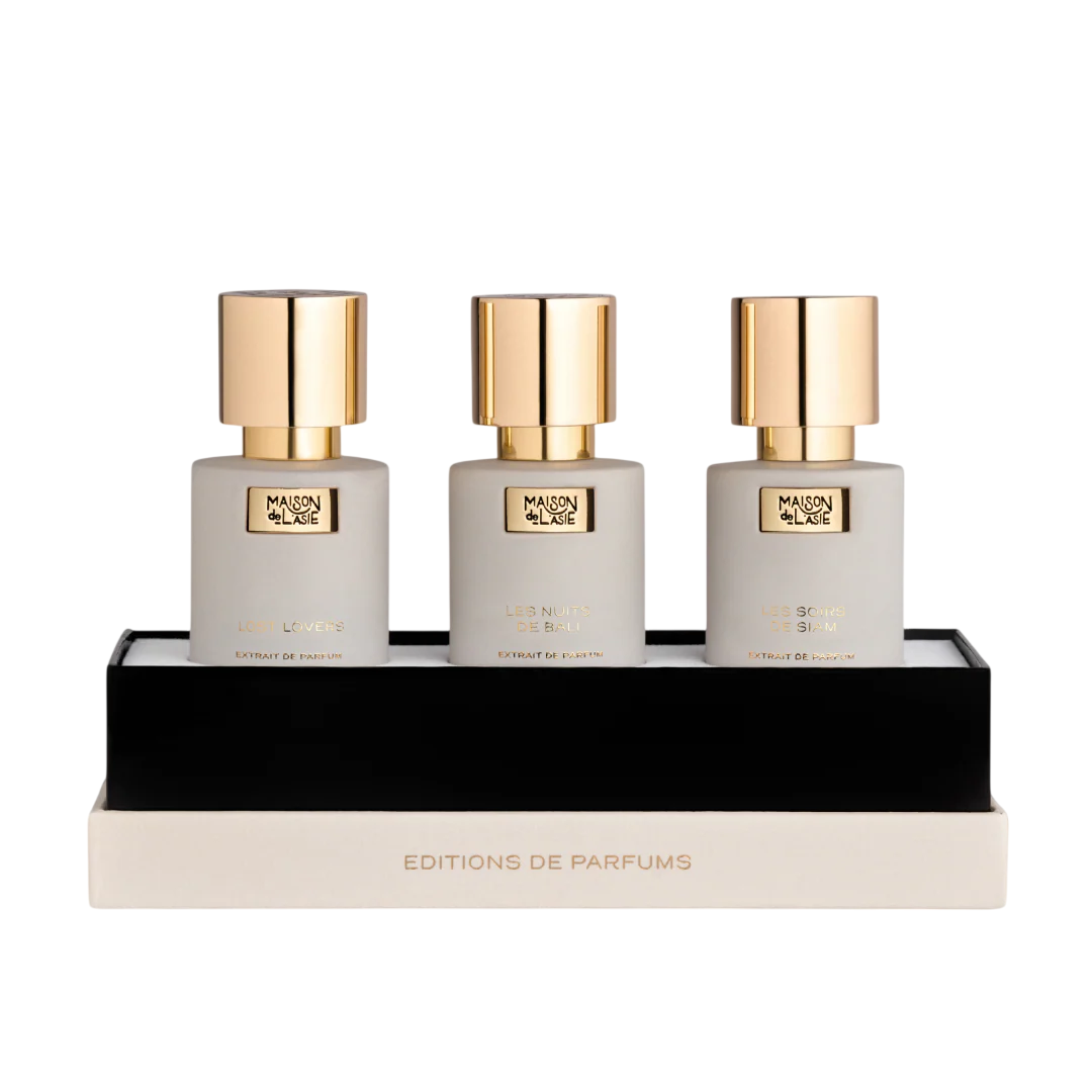 Maison De L`Asie Maison De L`Asie Editions De Parfums Ambre Set Maison De L'Asie: Lost Lovers 15 ml + Les Nuits De Bali 15 ml + Les Soirs De Siam 15 мл - Парфюм Унисекс 1