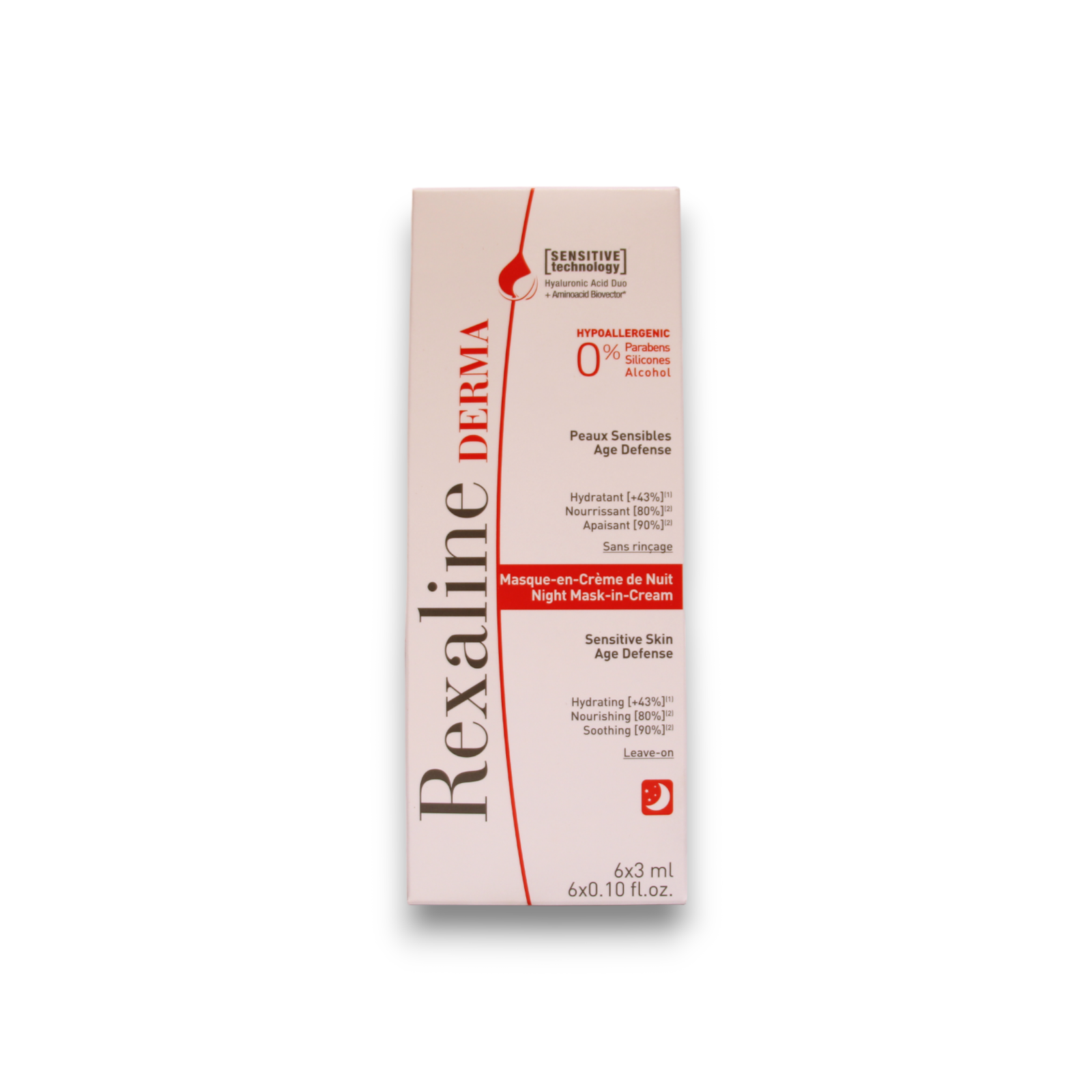 Rexaline Rexaline Derma Nourishing Night Sleeping Mask — Хранителна нощна маска за лице КОМПЛЕКТ 6 бр. 2