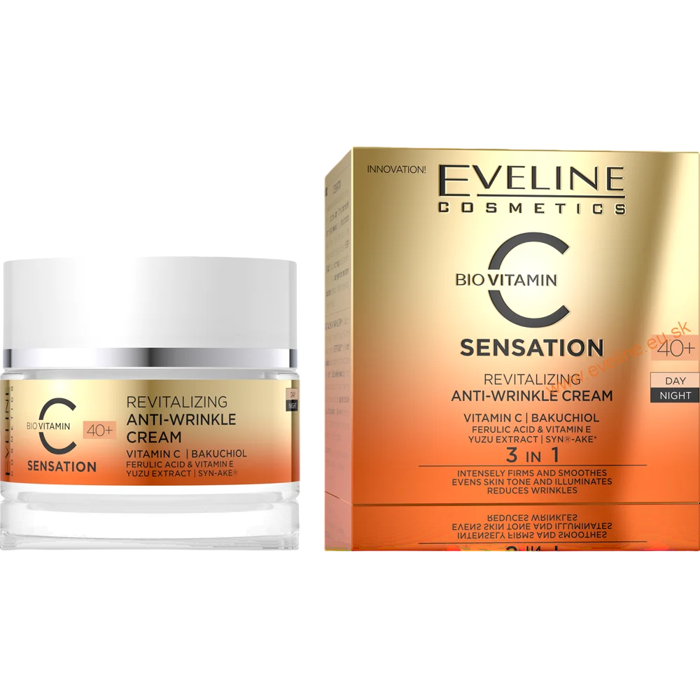 Eveline Cosmetics Eveline Cosmetics C Sensation — Нощен крем против бръчки дневен, 50 мл 2