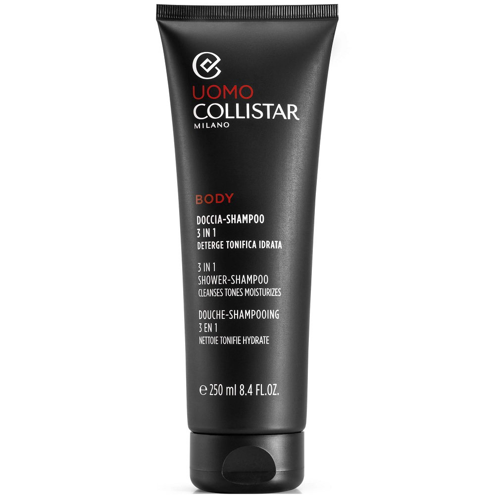 Collistar Collistar Uomo Hair — Почистващ и хидратиращ шампоан за коса и тяло, 250 мл 1