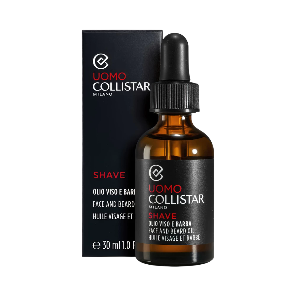 Collistar Collistar Uomo — Хидратиращо масло за лице и брада, 30 мл 2