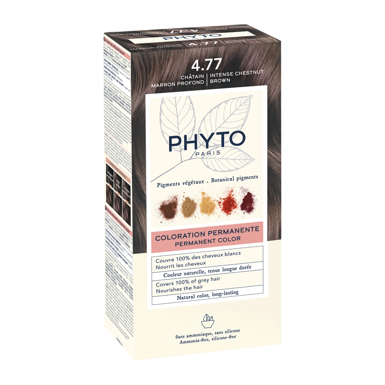Phyto Phyto Phytocolor — Боя за коса, 50 мл — 4.77 Intense Chestnut Brown 1