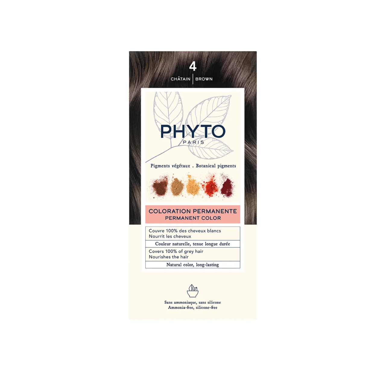 Phyto Phyto Phytocolor Permanent Hair Dye 4 Brown 50 мл 1