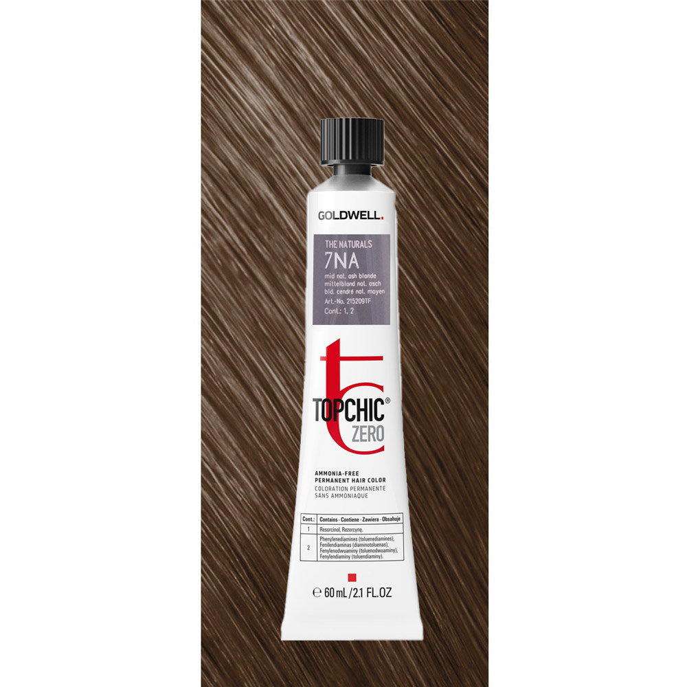 Goldwell Goldwell TopChic Zero Ammonia Free — Боя за коса, 60 мл — 7NA Mid Natural Ash Blonde 2