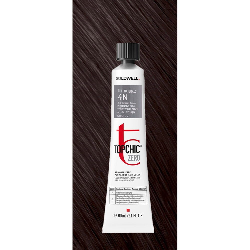 Goldwell Goldwell TopChic Zero — Боя за коса, 60 мл — 4N Mid Natural Brown 2