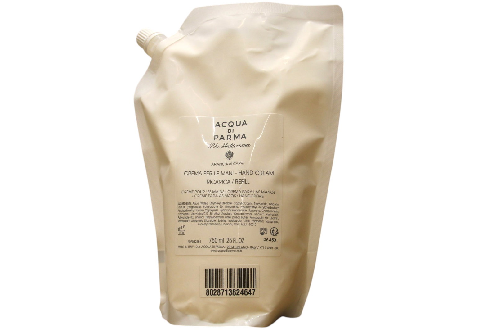 Acqua di Parma Acqua di Parma Blu Mediterraneo - Arancia di Capri — Подхранващ крем за ръце, 750 мл 1