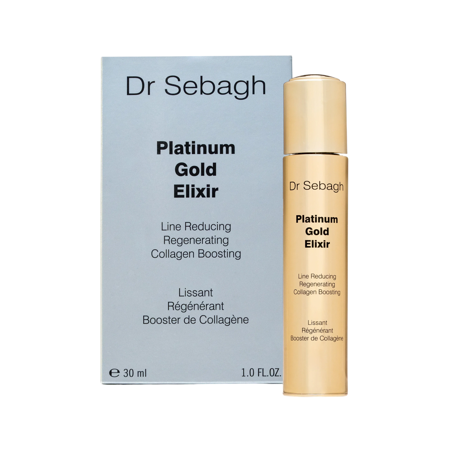 Dr Sebagh Dr Sebagh Platinum Gold Elixir — Серум против бръчки, 30 мл 2