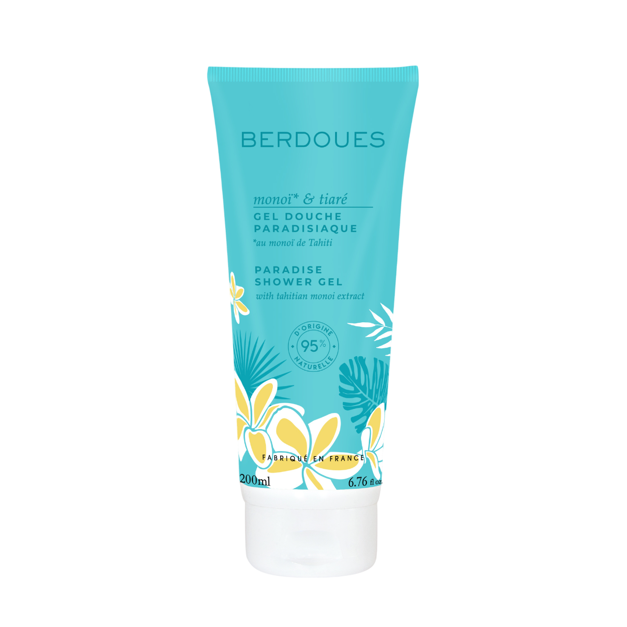 Parfums Berdoues Parfums Berdoues Monoi & Tiare — Хидратиращ душ гел за всички типове кожа, 200 мл 1