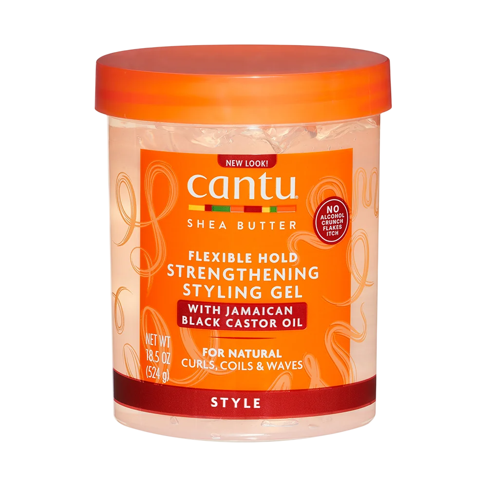 Cantu Cantu Shea Butter Hair Styling — Укрепващ и гъвкав гел с фиксиращ ефект, 524 мл 1