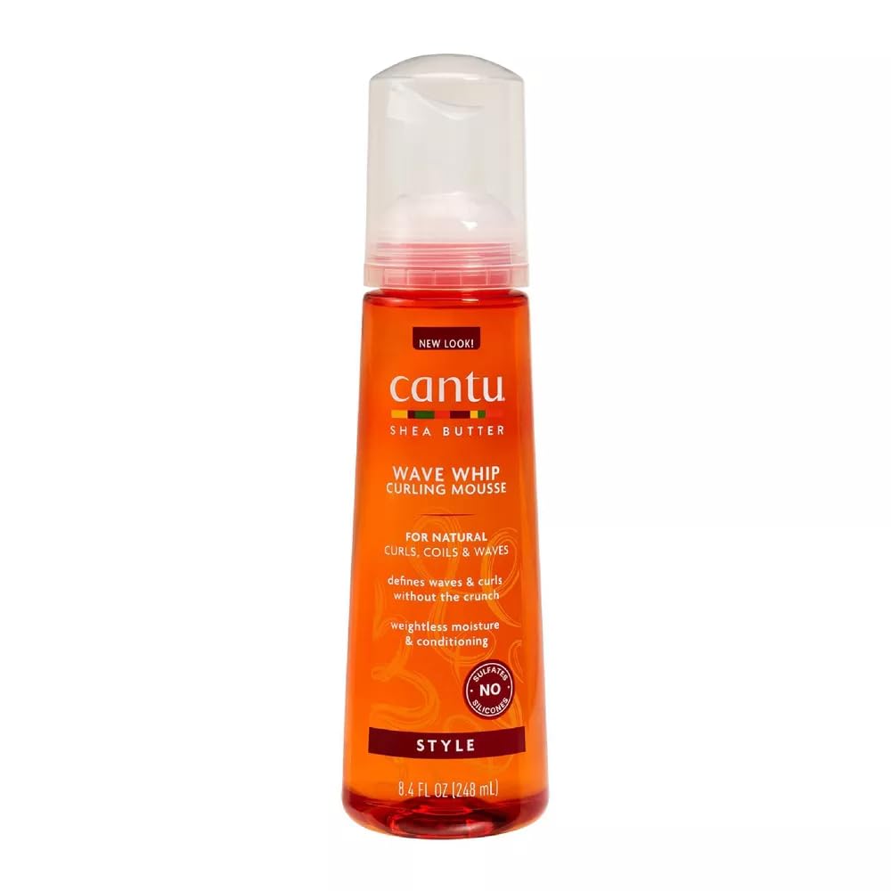 Cantu Cantu Shea Butter Foam Conditioning — Хидратиращ стилизиращ продукт за коса, 248 мл 1