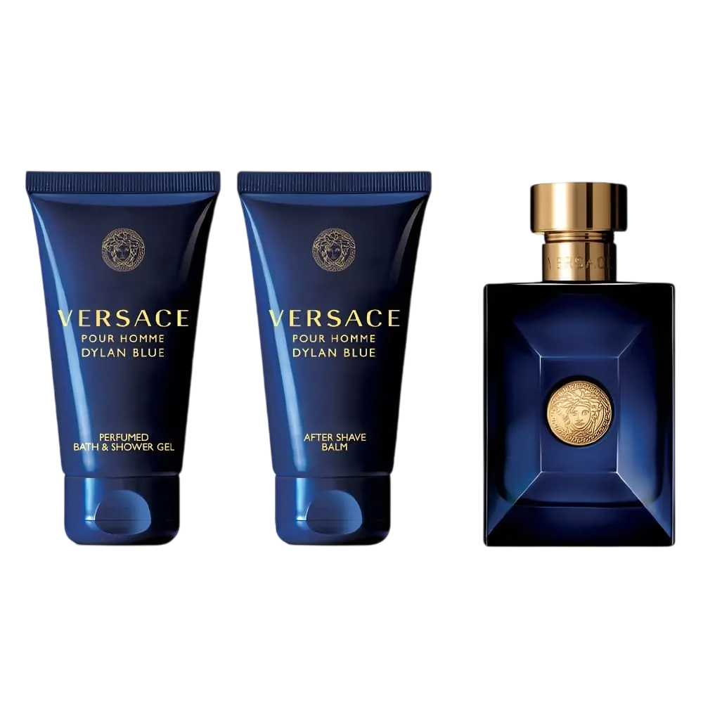 Versace Versace Dylan Blue — Успокояващ душ гел за всички типове кожа, 50 мл КОМПЛЕКТ 1
