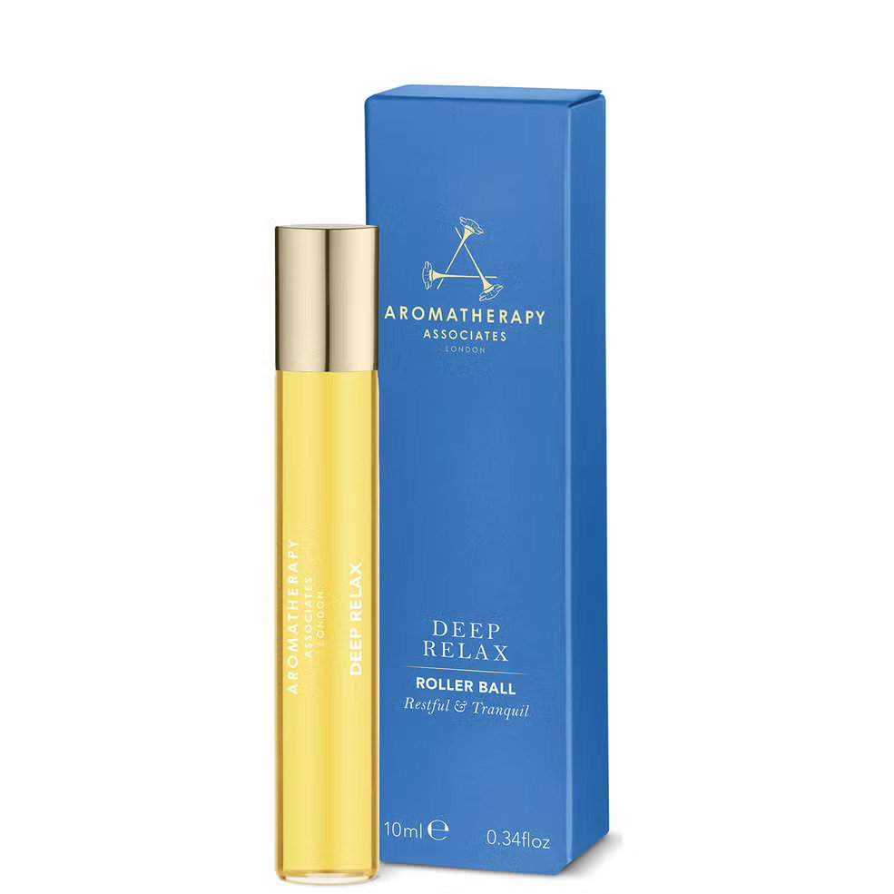 Aromatherapy Associates Aromatherapy Associates Deep Relax — Успокояващо и релаксиращо масло за тяло с ветиверт, лайка и сандалово дърво, 10 мл 2