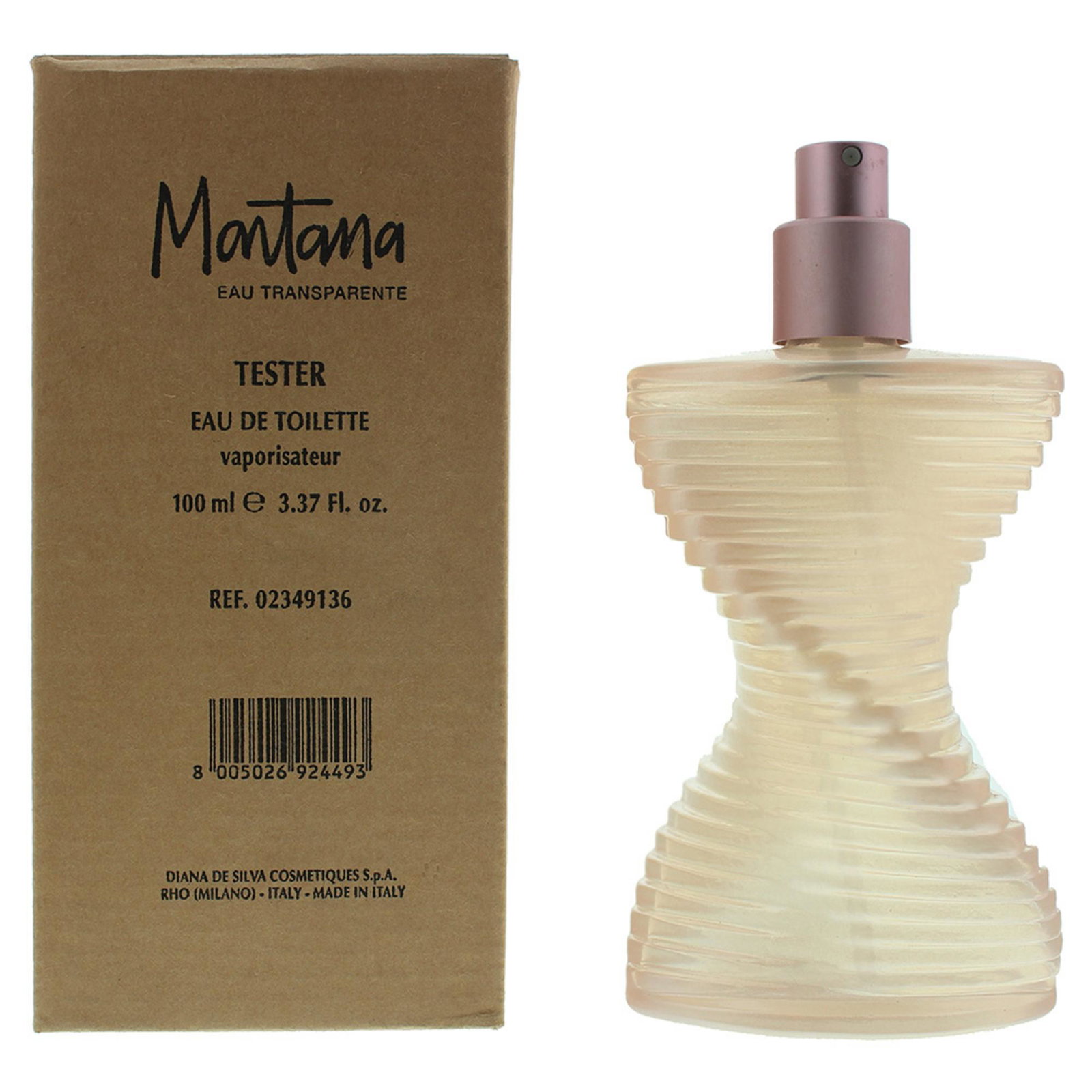 Montana Montana Eau Transparente 100 мл - Тоалетна Вода за Жени ТЕСТЕР 1