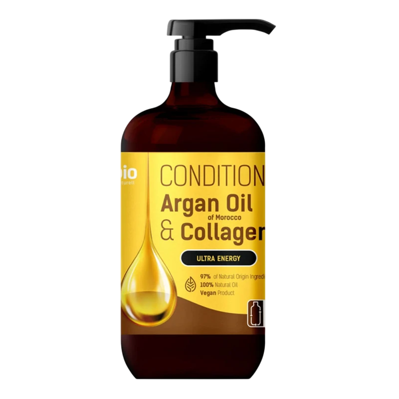 Bio Naturell Bio Naturell Argan Oil of Morocco & Collagen Hair — Регенериращ балсам за коса, 946 мл 1