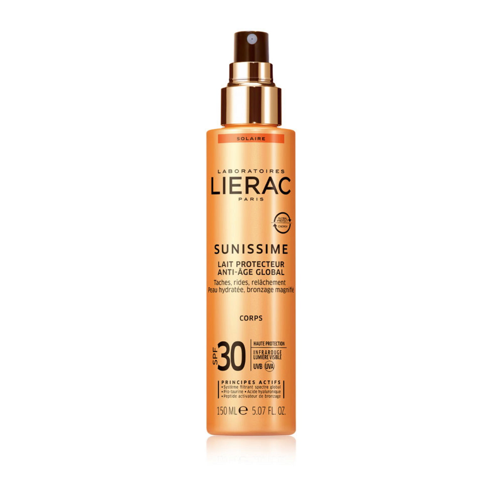 Lierac Lierac Sunissime — Слънцезащитен крем против стареене с SPF 30, 150 мл 1