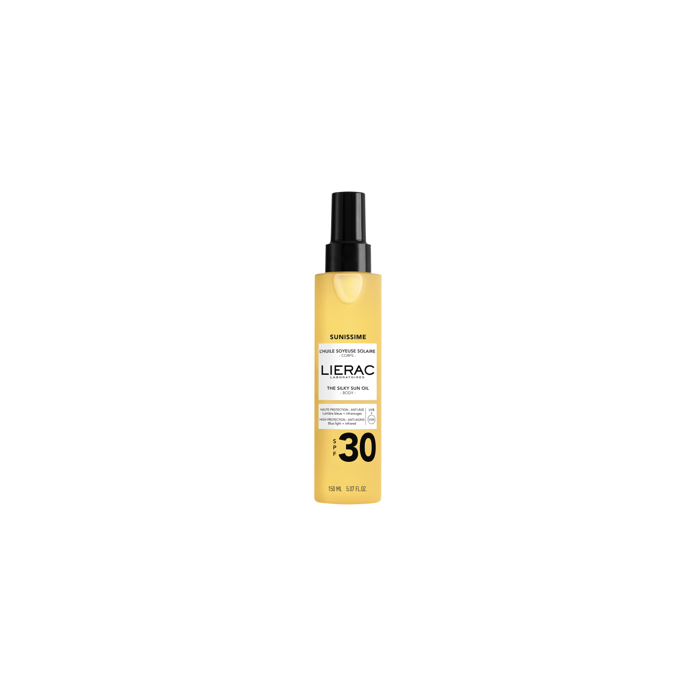 Lierac Lierac Sunissime The Sun Silky — Хидратиращо масло с UV защита SPF30, 150 мл 1