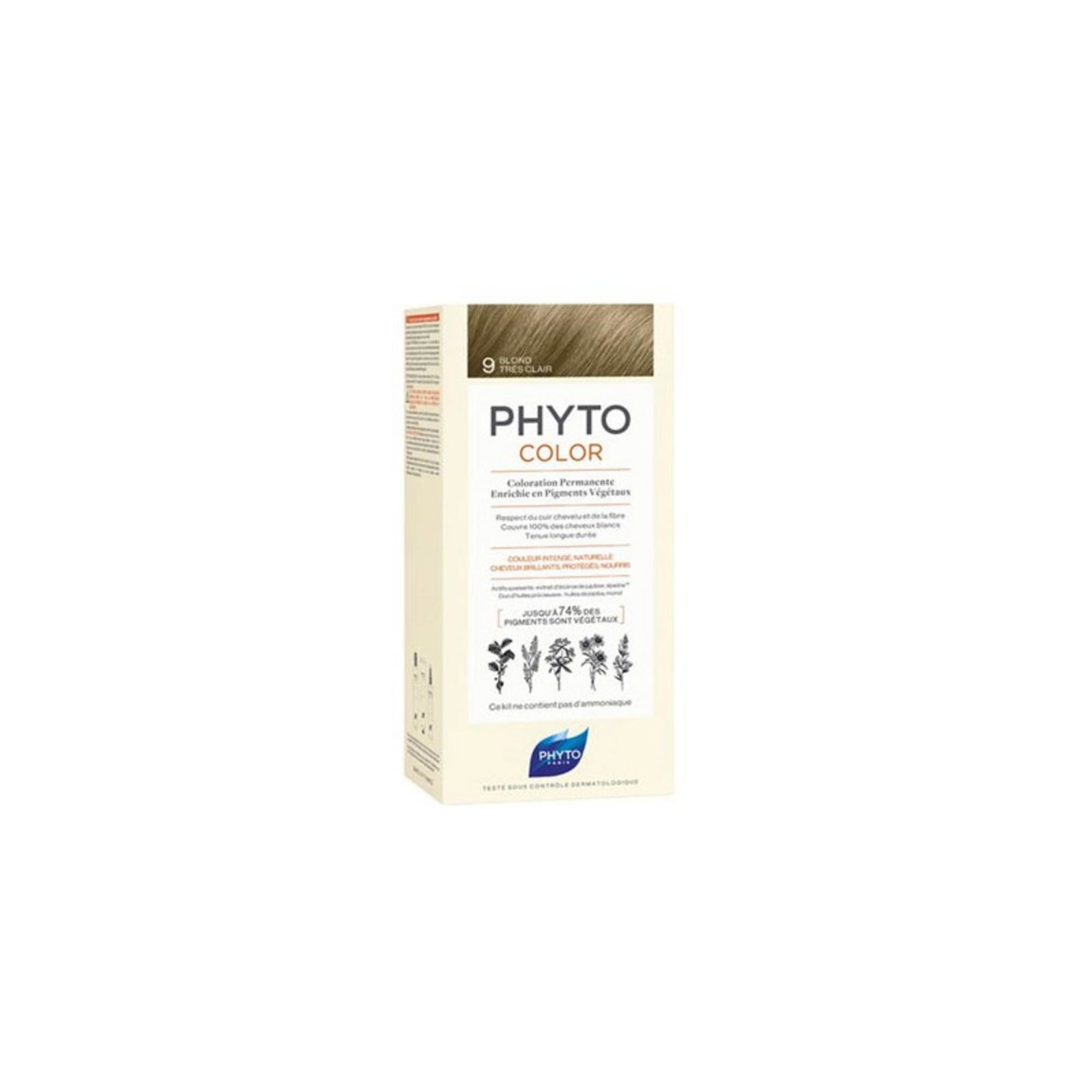 Phyto Phyto — Боя за коса, 50 мл — 9 Very Light Blonde 1