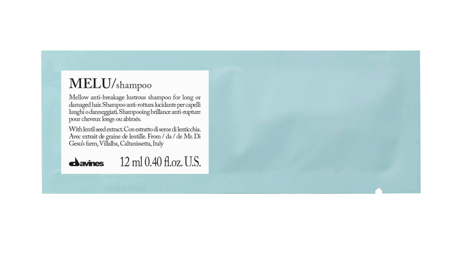 Davines Davines Melu Hair — Шампоан против накъсване КОМПЛЕКТ 12 бр. 1