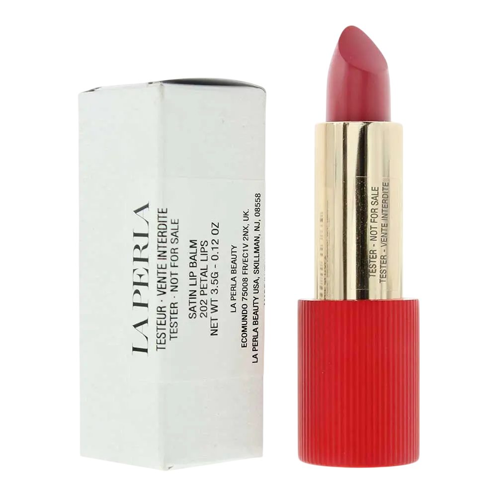 La Perla La Perla Satin Lips — Хидратиращ балсам за устни, 3.5 г ТЕСТЕР — 202 Petal Lips 1