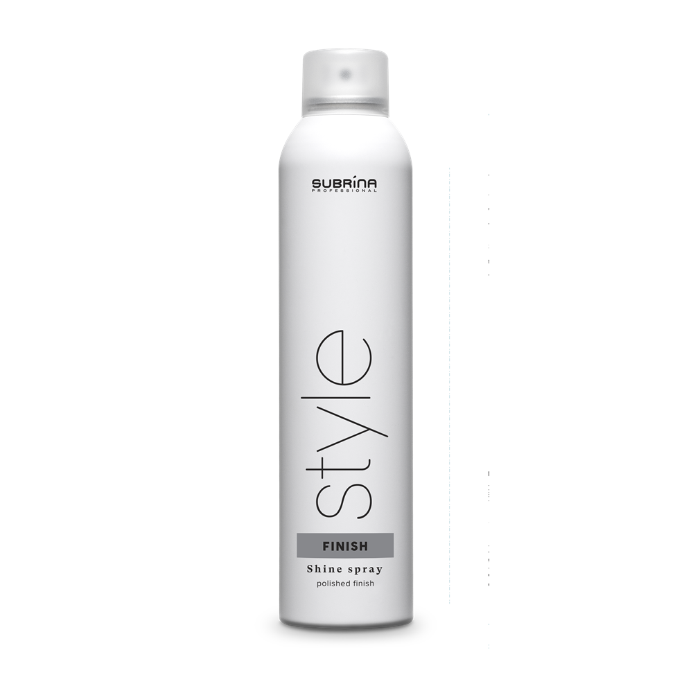 Subrina Professional Subrina Professional Style Finish — Дефиниращ и блестящ лак за коса с гъвкава фиксация, 300 мл 1