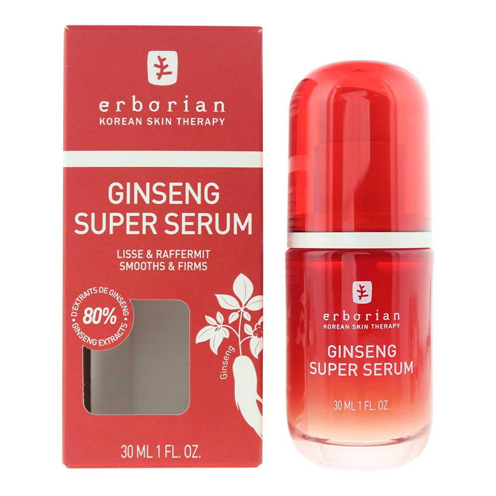 Erborian Erborian Ginseng Firms & Smoothes — Стягащ и изглаждащ серум, 30 мл 2