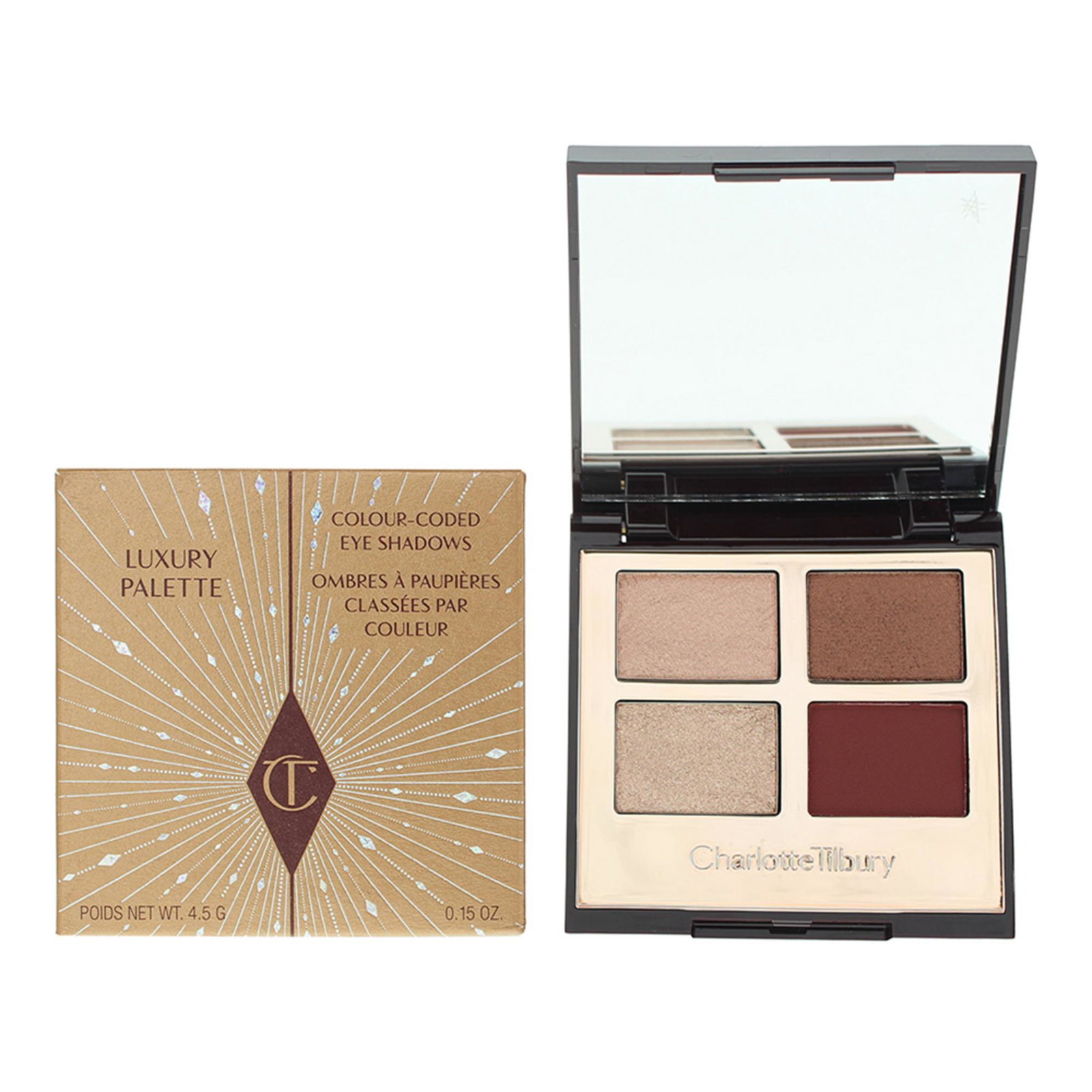 Charlotte Tilbury Charlotte Tilbury Luxury Palette — Сенки за очи, 4.5 г — 4 Shades 1