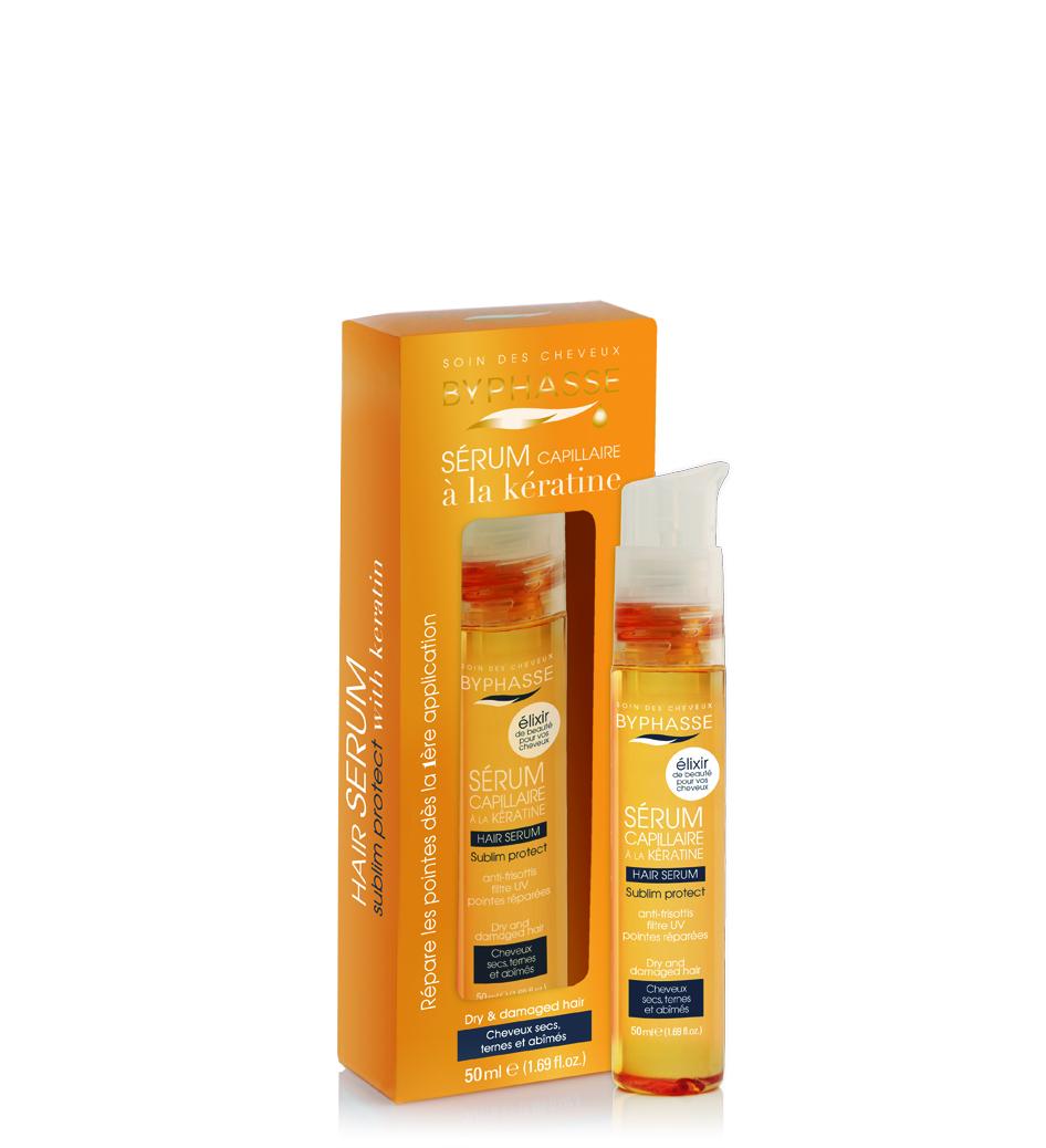 Byphasse Byphasse Sublim Protect Keratin — Възстановяващ серум за коса, 50 мл 2
