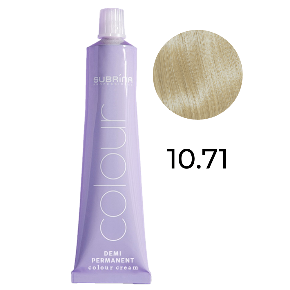 Subrina Professional Subrina Professional — Боя за коса, 60 мл — 10/71 Stone Lightest Blonde 1