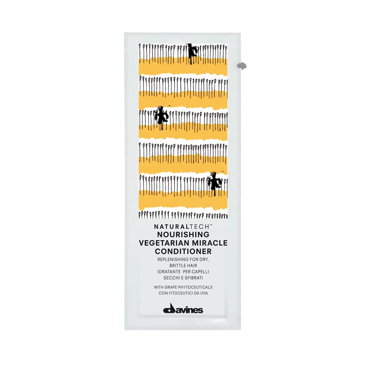 Davines Davines NaturalTech Nourishing Vegetarian Miracle Hair — Хидратиращ балсам за коса КОМПЛЕКТ 12 бр. 1