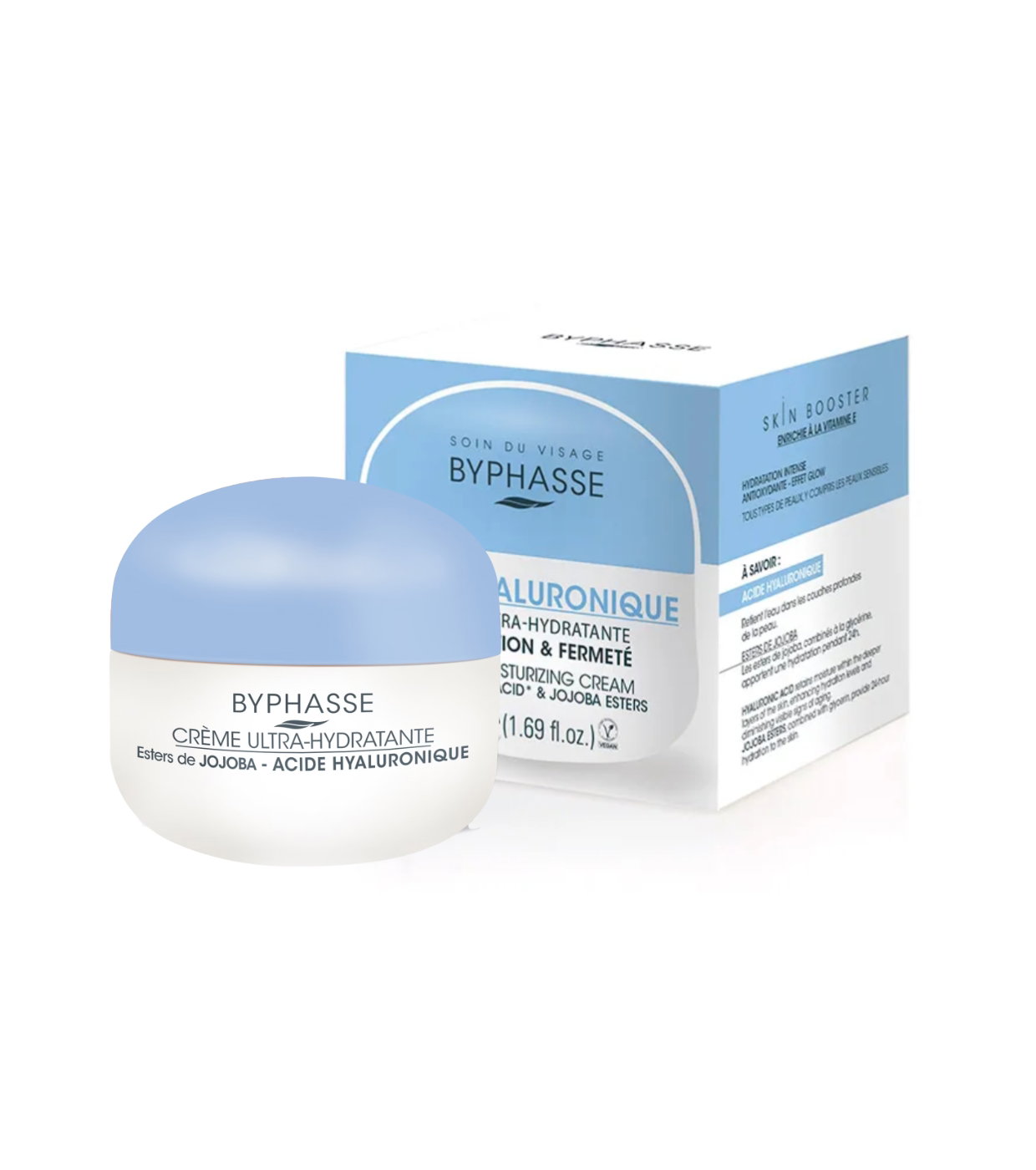 Byphasse Byphasse Ultra-Hydratant Hyaluronic Acid — Хидратиращ крем с хиалуронова киселина, 50 мл 2