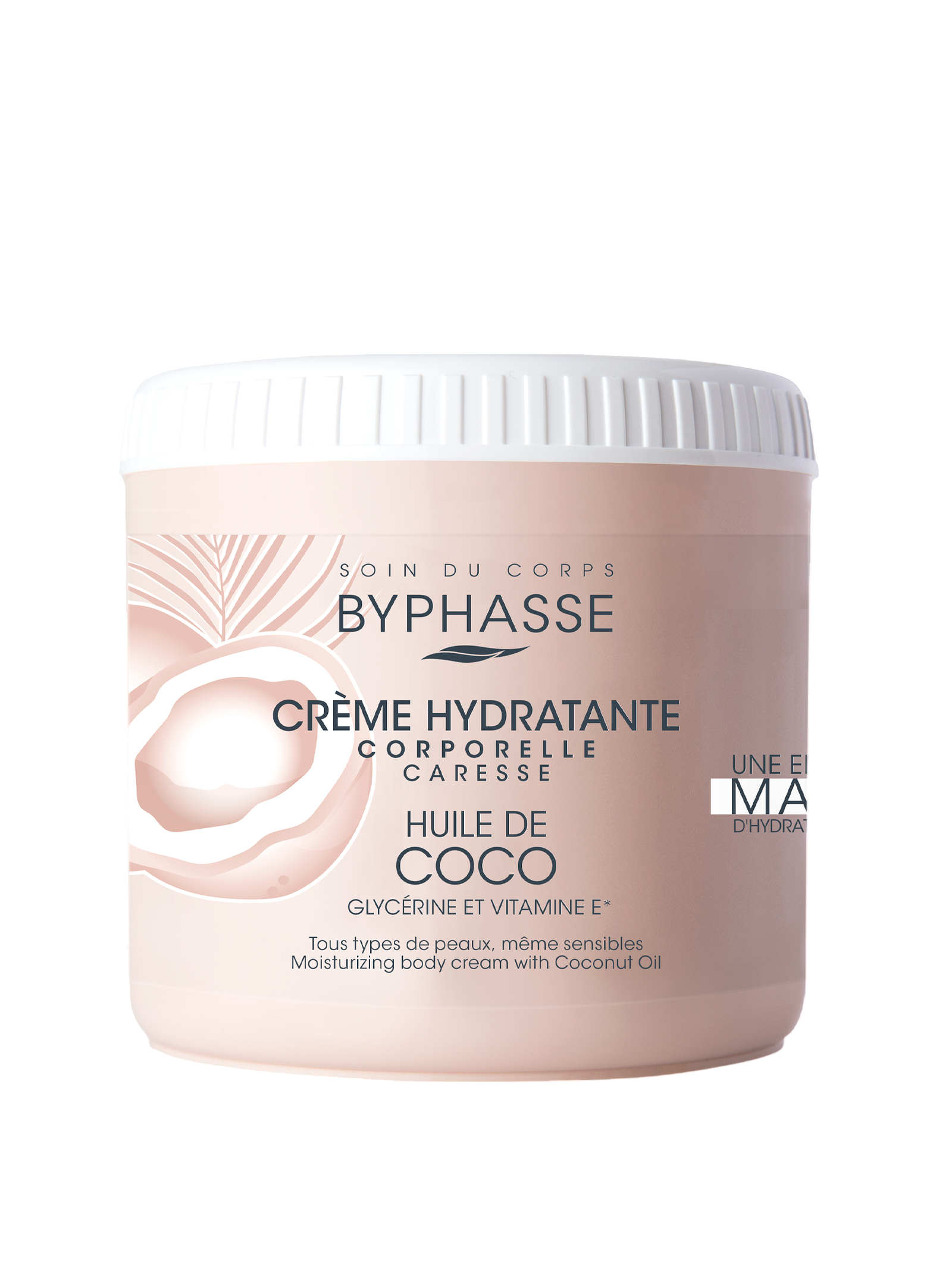 Byphasse Byphasse Coconut Oil Moisturizing — Хидратиращ лосион за тяло, 500 мл 1