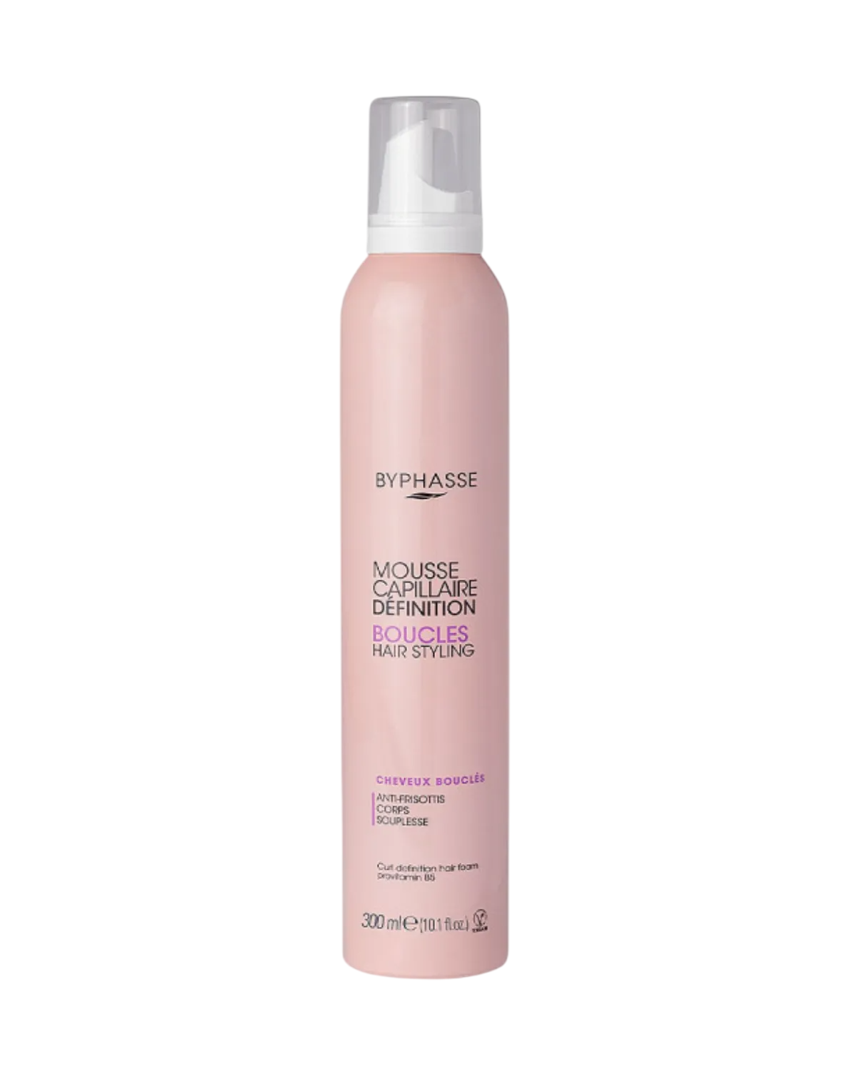 Byphasse Byphasse Active Curl Hair — Силен мус за коса за стилизиране на къдрава, 300 мл 1