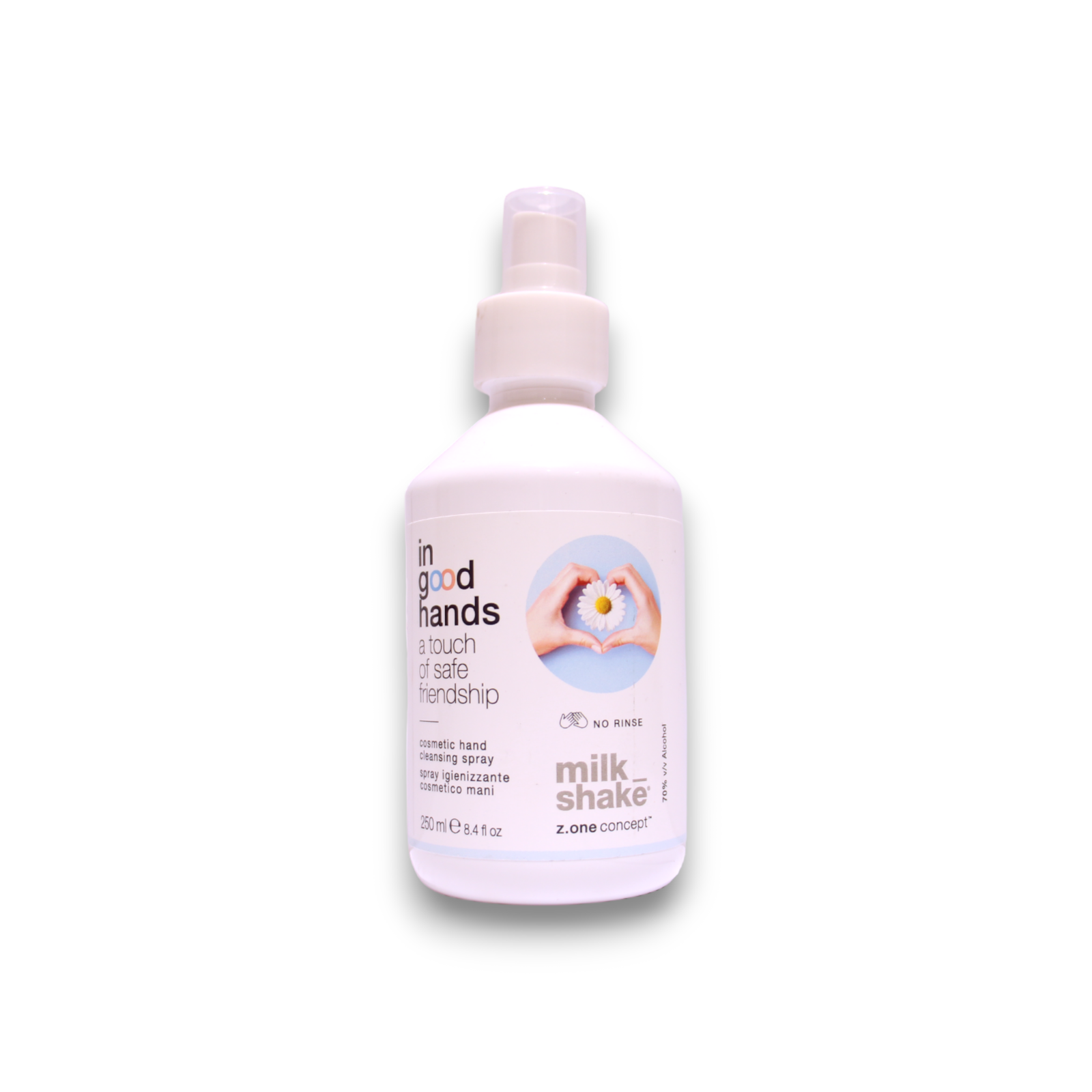 Milk Shake Milk Shake In Good Hands — Почистващ спрей за ръце, 250 мл 1