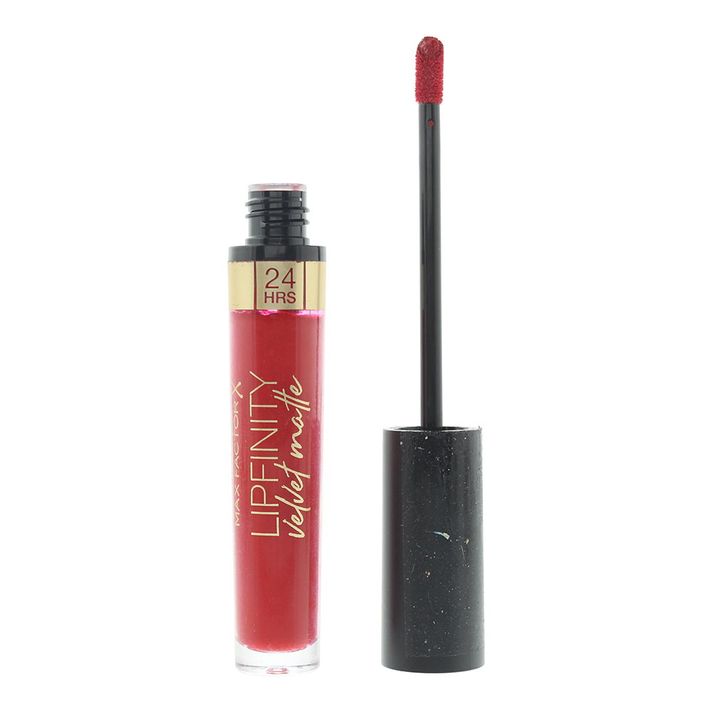 Max Factor Max Factor Lipfinity Velvet Matte — Матиращо течно червило, 3.5 мл — 025 Red Luxury 1