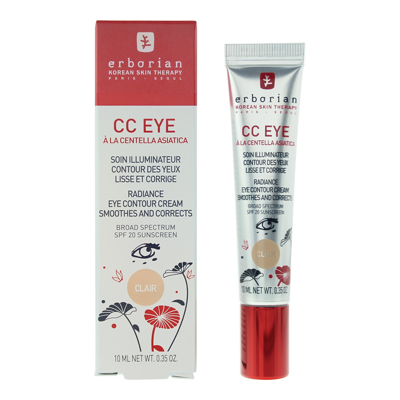 Erborian Erborian CC Radiance — Озаряващ коригиращ околоочен крем, 10 мл 2