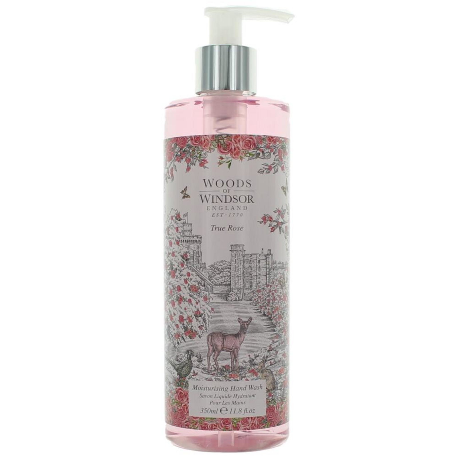 Woods Of Windsor Woods Of Windsor True Rose Moisturising — Хидратиращ течен сапун за ръце, 300 мл 1