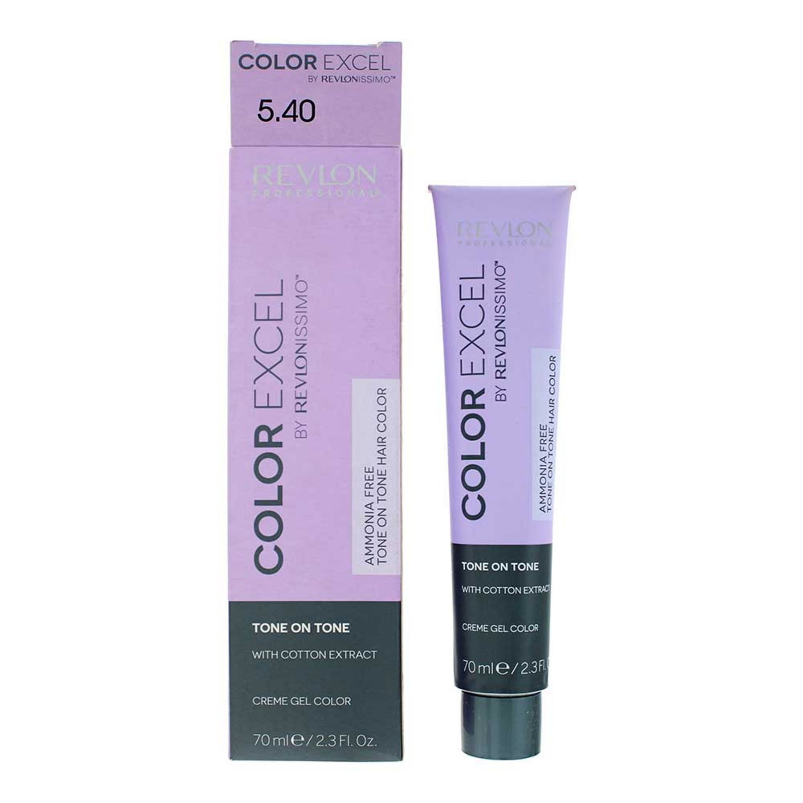 Revlon Revlon Color Excel — Боя за коса, 70 мл — 5.40 Intense Light Copper Brown 2