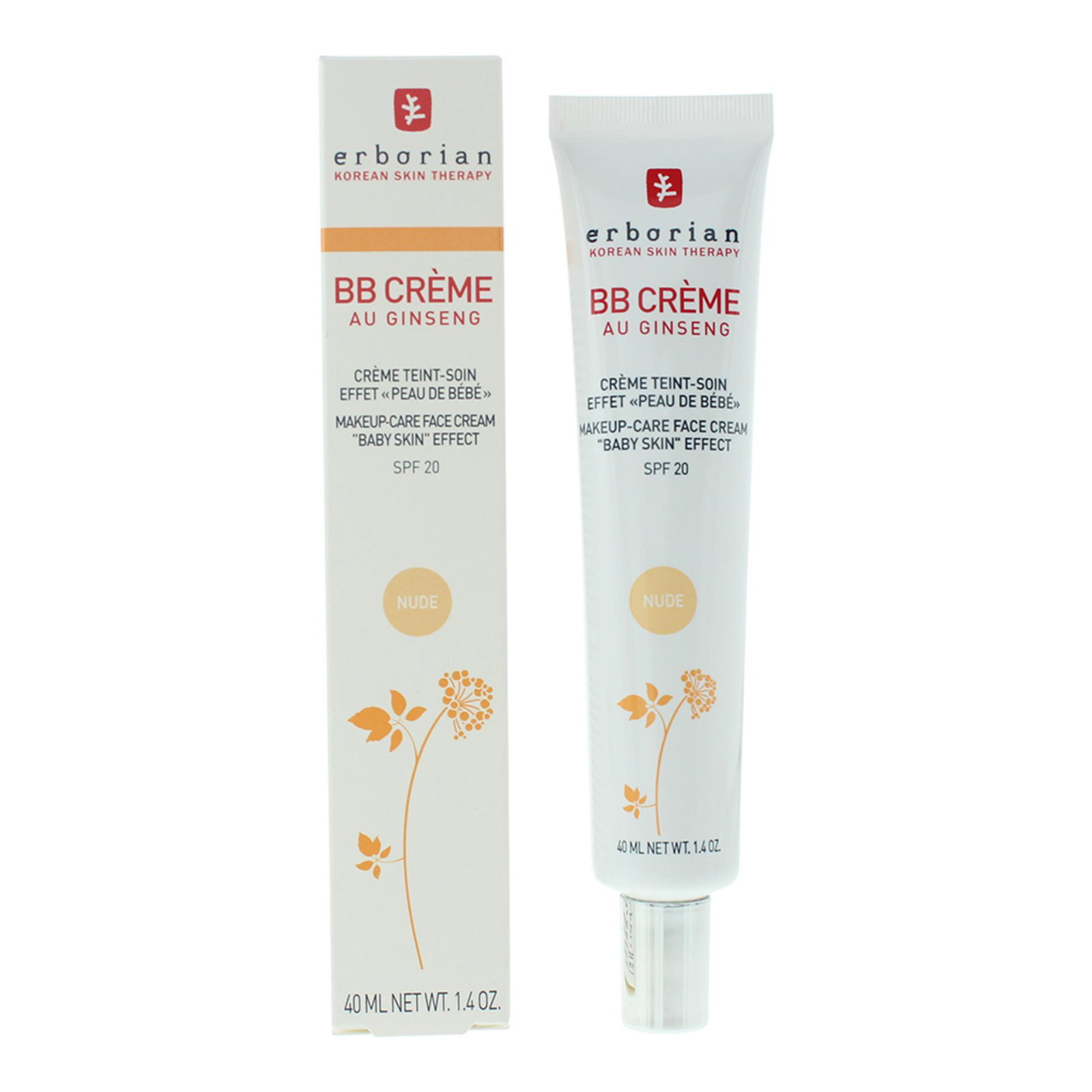 Erborian Erborian B.B Cream Ginseng — BB крем с SPF 20, 40 мл 1